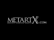 Cute sexy brunette goes face down ass up on the kitchen table 1/16