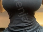 Even in these compression bodysuits, by boobs look giant 6/16