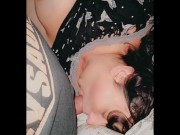 Slutty Girlfriend fucks, sucks takes creampie 6/16