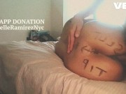 BIG FOOTBALL BOOTY TATTOO ROUND BROWN ASS EBONY HARDCORE 8/16