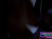 My fit girlfriend put on some crazy electric lingerie and seduced me on the staircase last night, so I posted it on Wifebucke 8/16