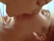 Squirting Time! Charlie Forde Cums So Hard On Nova Hawthorne's Nice Tits! 1/16