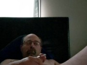 Moaning stroking my cock!! 3/16