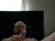 Moaning stroking my cock!! 7/16