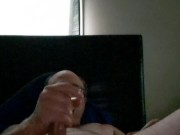 Moaning stroking my cock!! 8/16