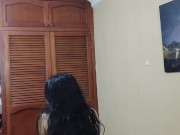 I fill my unfaithful neighbor's pussy with milk 12/16