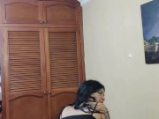 I fill my unfaithful neighbor's pussy with milk 3/16