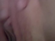 Sudden need to watch myself cum. Close up of my glistening clit, finger myself to climax 6/16