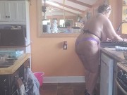 Momma making brownies 5/16