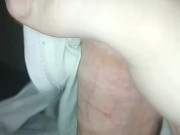 Cumming in my black wife's dirty panties 💦 5/16