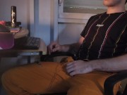 Man Get's Hard with Hentai 2/16