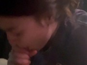 making his legs shake before sucking out his soul 12/16