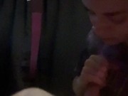 making his legs shake before sucking out his soul 14/16