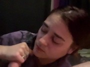 making his legs shake before sucking out his soul 7/16