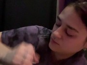 making his legs shake before sucking out his soul 8/16