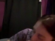 making his legs shake before sucking out his soul 9/16