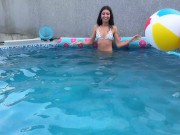 Crazy Gangbang Party by The Pool Rough Sex and Creampie 3/16