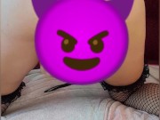 Miranielt's first ever orgasm. A friend helped record the video