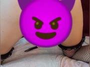 Miranielt's first ever orgasm. A friend helped record the video 13/16