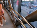 Slutty MILF was whipped in the street for public flashing