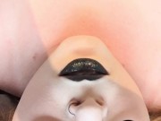 Goth Bimbo Sestina Shay Enjoys Some Alone Time - Fingering, Masturbation, Moaning Orgasm 16/16