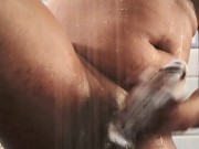 Horny Guy In Masturbates His Big Cock Cumshot 7/16