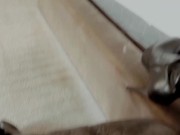 British redhead Zoe Grey eats two cocks as cuckquean watches 12/16