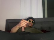 HOT BBC LATE NIGHT SOLO HUGE CUMSHOT! 10/16