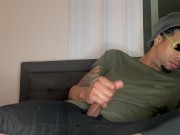 HOT BBC LATE NIGHT SOLO HUGE CUMSHOT! 12/16