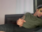 HOT BBC LATE NIGHT SOLO HUGE CUMSHOT! 13/16