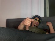 HOT BBC LATE NIGHT SOLO HUGE CUMSHOT! 14/16