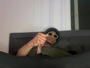 HOT BBC LATE NIGHT SOLO HUGE CUMSHOT! 2/16