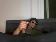 HOT BBC LATE NIGHT SOLO HUGE CUMSHOT!