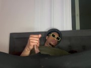 HOT BBC LATE NIGHT SOLO HUGE CUMSHOT! 4/16