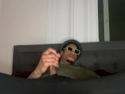 HOT BBC LATE NIGHT SOLO HUGE CUMSHOT! 9/16