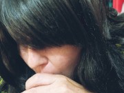 BBC Blowjob from Slutty juicy MILF 5/16