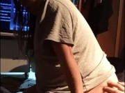 Pregnant Aussie Milf Bouncing on bfs cock till legs go jelly 13/16