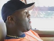 Young brunette with perky tits rides an ebony stud in bed 1/16