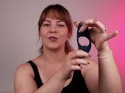 Sex Toy Review - Evolved Novelties Cup Em Vibrating Cock Ring with Ball Cup for Stimulation 7/16