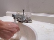 I wash my hands without soap because I'm a degenerate 12/16