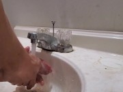 I wash my hands without soap because I'm a degenerate 6/16