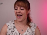 Sex Toy Review - Kisscool Clitoral Tapping Silicone Vibrator with Finger Loop for Accessibility 1/16