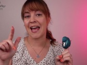 Sex Toy Review - Kisscool Clitoral Tapping Silicone Vibrator with Finger Loop for Accessibility 10/16