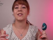 Sex Toy Review - Kisscool Clitoral Tapping Silicone Vibrator with Finger Loop for Accessibility 12/16