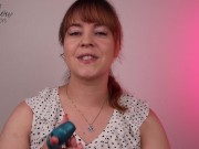 Sex Toy Review - Kisscool Clitoral Tapping Silicone Vibrator with Finger Loop for Accessibility 5/16