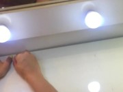 My stepbrother catches me on all fours at his house. 13/16