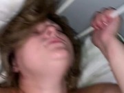 Close up dildo play squirt 10/16