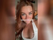 TIKTOK ACCIDENT * 18YO LEAKS CREAMY PUSSY DURING LIVESTREAM 2/16