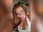 TIKTOK ACCIDENT * 18YO LEAKS CREAMY PUSSY DURING LIVESTREAM 6/16