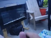 Outdoor male masturbating and moaning 16/16